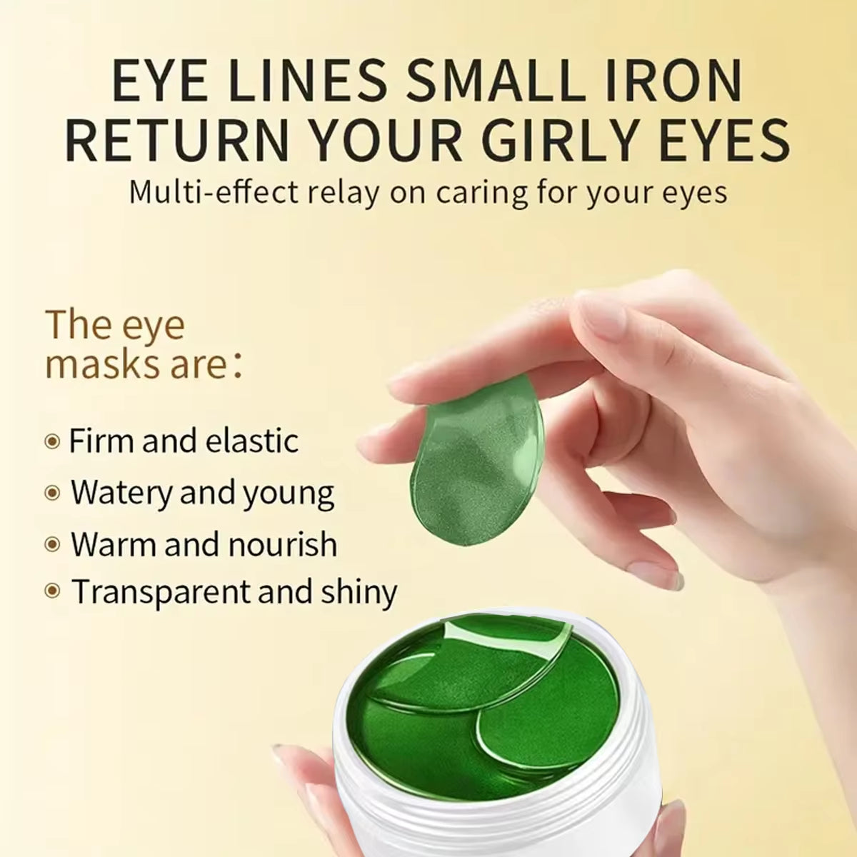 Calmiri aloe and collagen under-eye patches – image 4