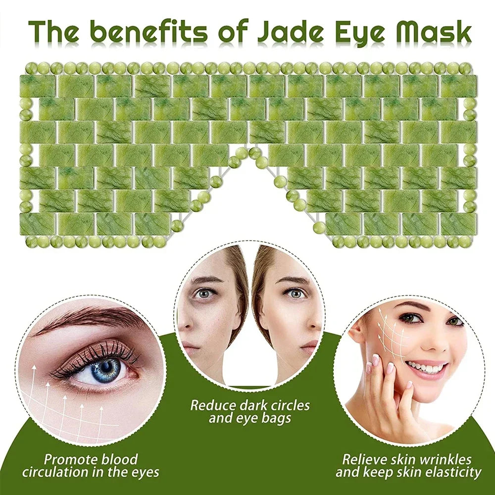 Calmiri cooling jade eye mask – image 5