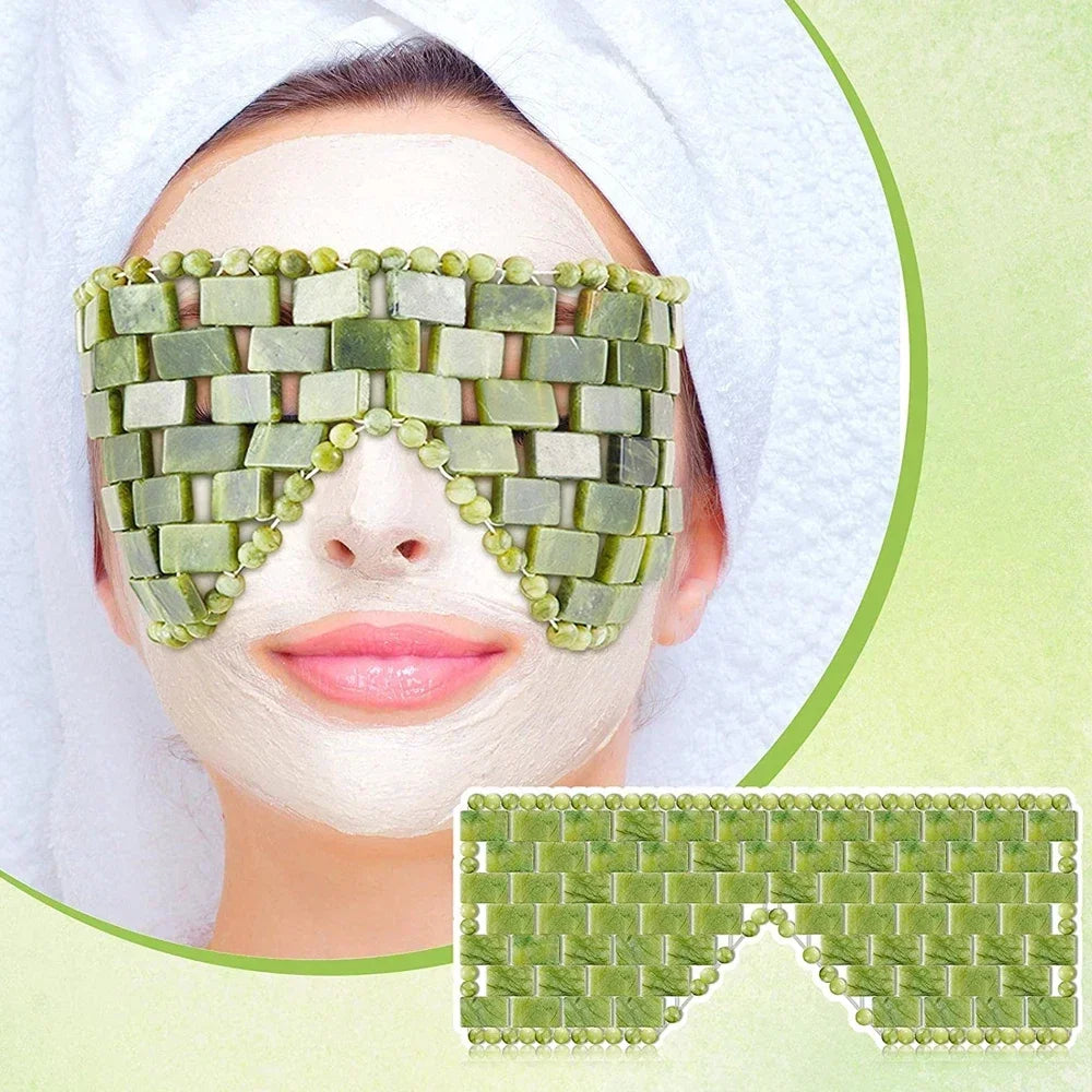 Calmiri cooling jade eye mask – image 3